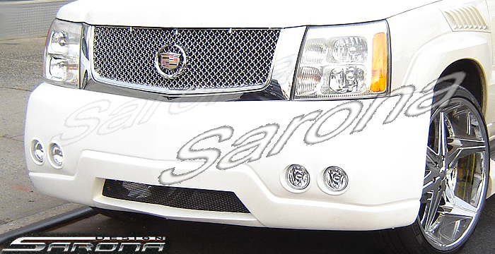 Custom Cadillac Escalade  SUV/SAV/Crossover Front Bumper (2002 - 2006) - $450.00 (Part #CD-013-FB)